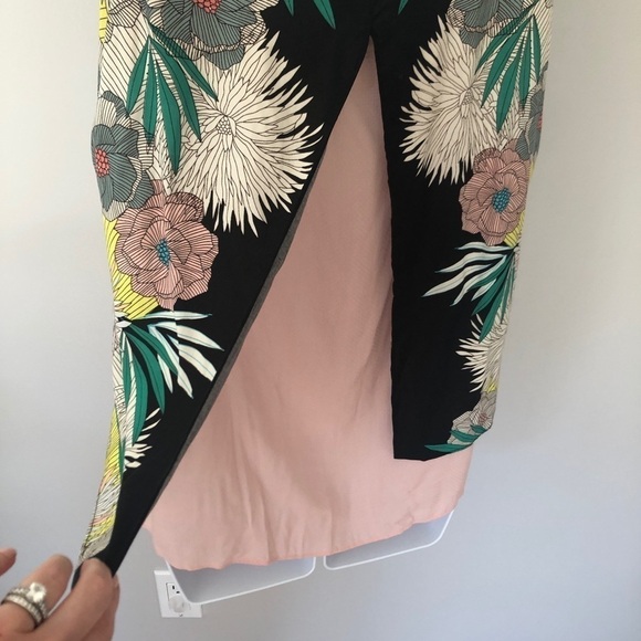 Anthropologie Cory Lynn Calter lightweight layered sleeveless floral top size XS - Picture 6 of 8